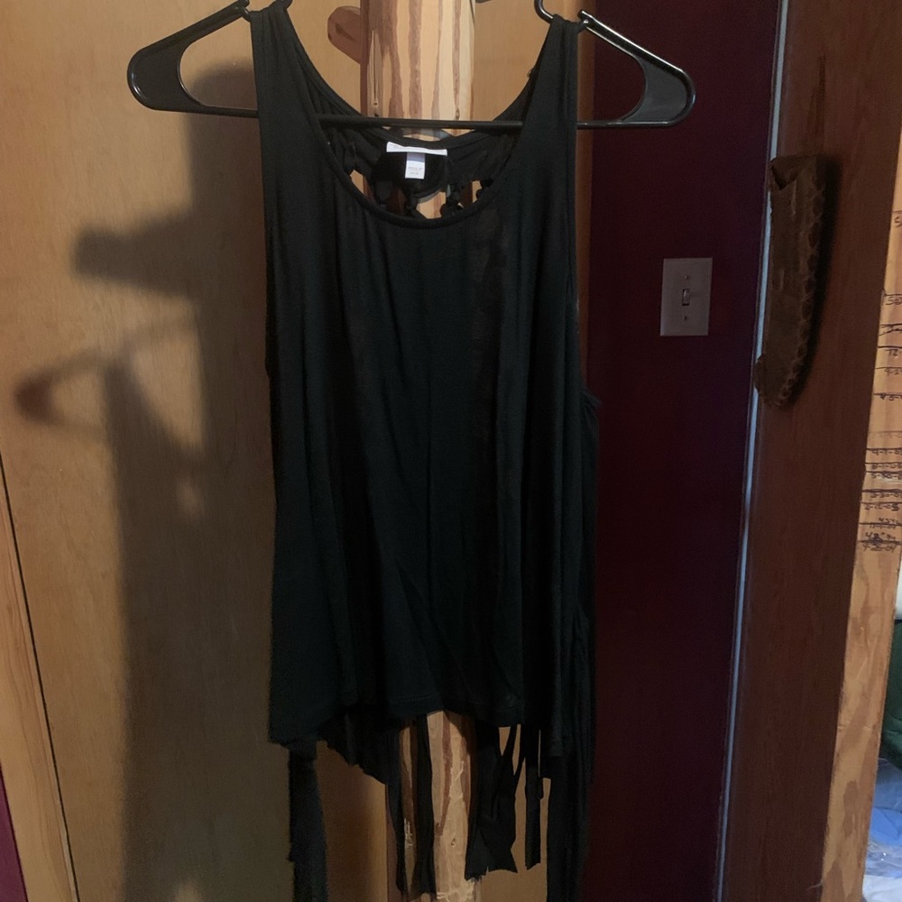 Shyanne backless tank top